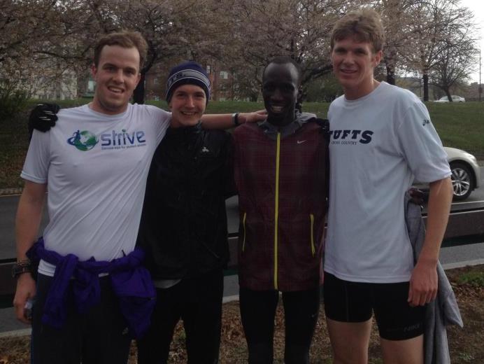 Boston Marathon victory