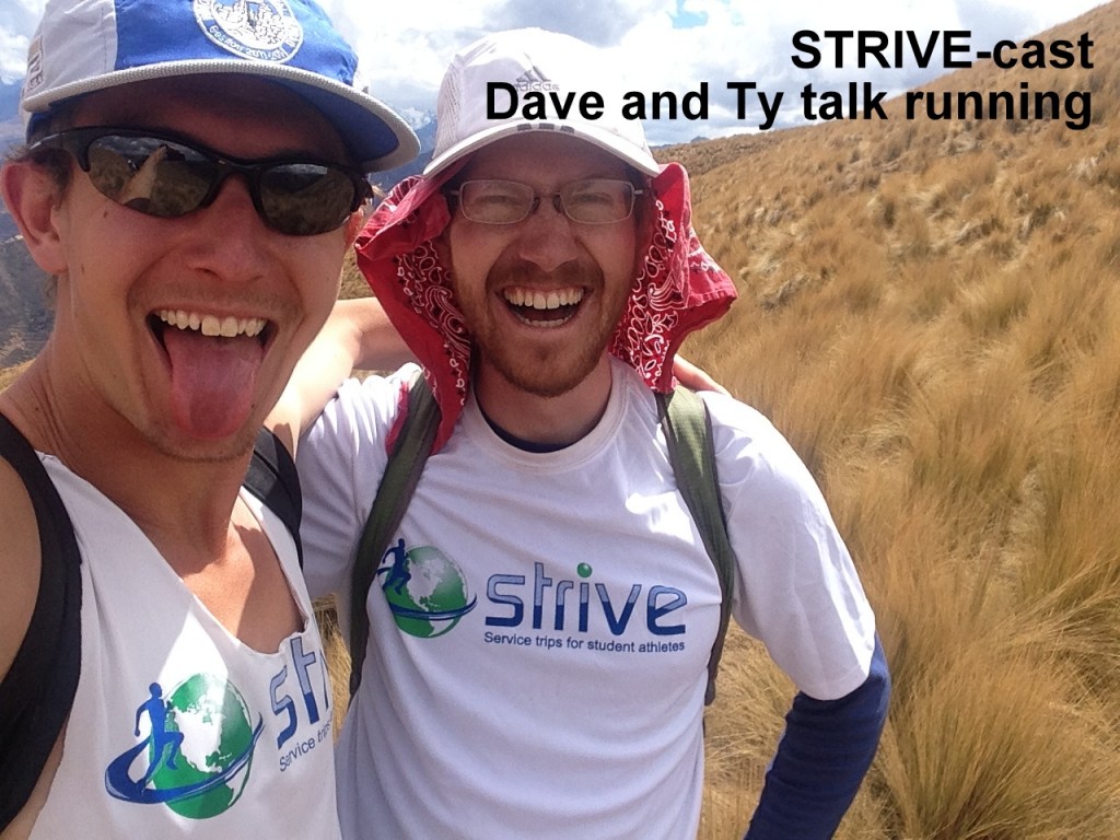 Dave and Ty Talk running