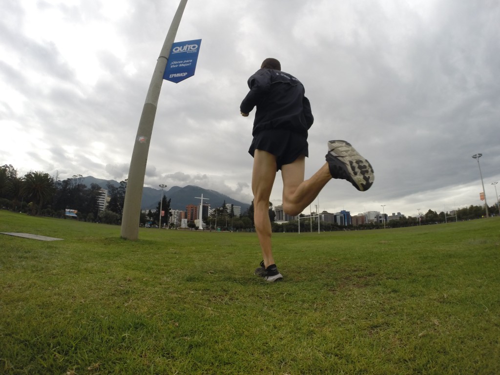 Running at 9,300 ft in Quito has become a staple of my training - a great place to let the mind and body find joy in motion.