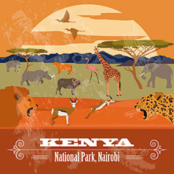 Kenya-Stamp